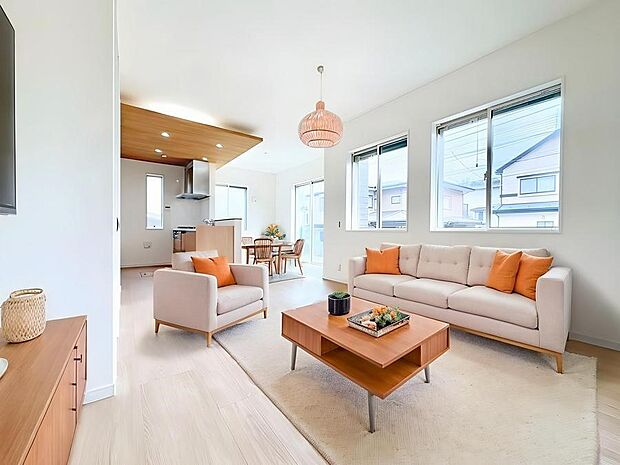 1号棟 ■家具の配置がしやすく模様替えも楽しめる空間※家具はCGです
