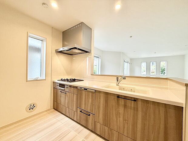 【ダイニングキッチン】■家族とつながる、コミュニケーションの場