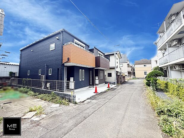 【前面道路含む現地写真】■新しい住まい、街の新しい風景