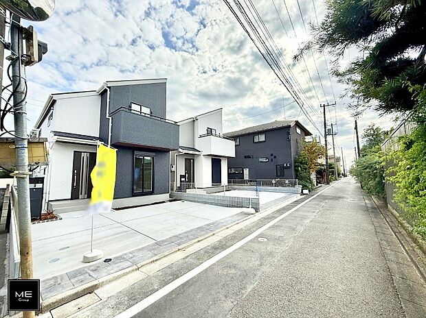 【前面道路含む現地写真】■新しい時代の息吹を感じる、心地よい環境