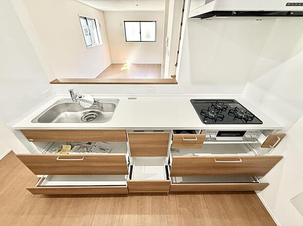 【ダイニングキッチン】■作る楽しみと食べる幸せを届けるキッチン