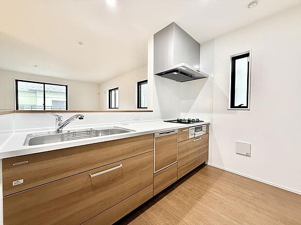 【キッチン】■シンプルで美しく心地よい時間を生むキッチン空間