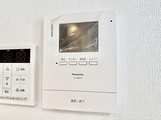 【TVモニター付インターフォン】■画面でしっかり確認でき防犯対策に最適