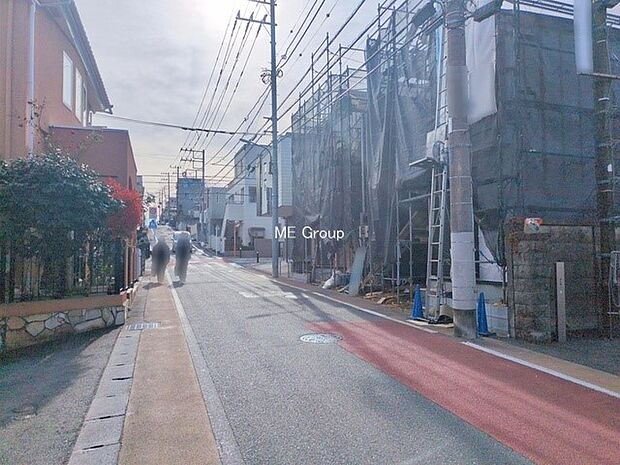 【前面道路含む現地写真】■新しい住まい、街の新しい風景