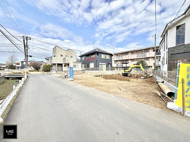【前面道路含む現地写真】■新しい時代の息吹を感じる、心地よい環境