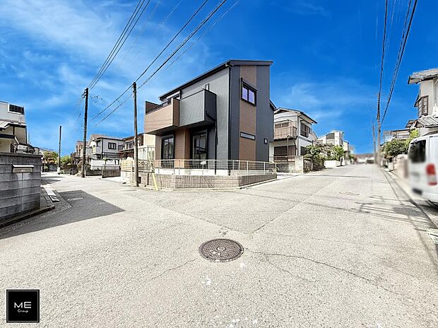 【前面道路含む現地写真】■新しい住まい、街の新しい風景