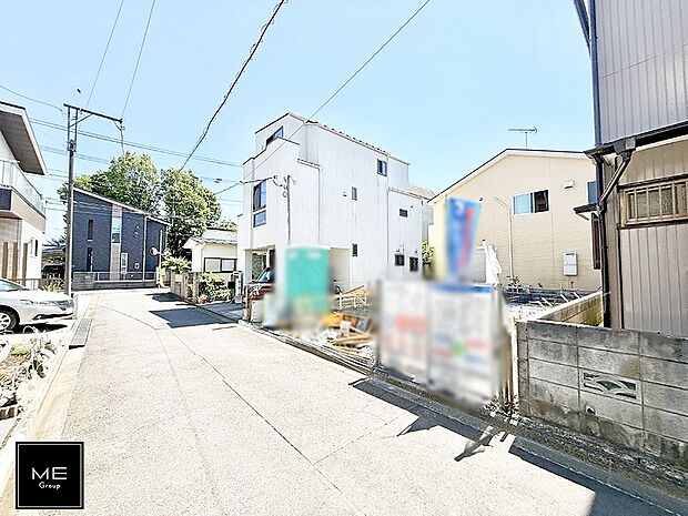 【前面道路含む現地写真】■新しい時代の息吹を感じる、心地よい環境