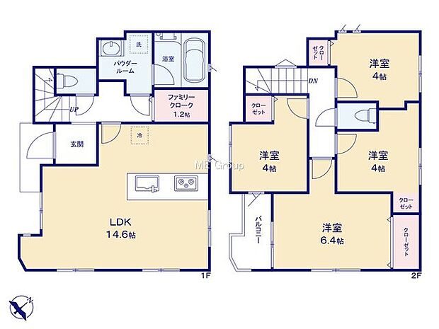 【4LDK】B号棟  