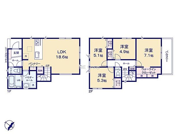 【4LDK】3号棟  
