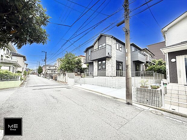 【前面道路含む現地写真】■新しい住まい、街の新しい風景