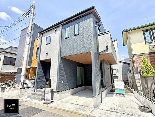 【現地外観写真】1号棟 ■家族みんなが笑顔で過ごせる、安心感のある住まい