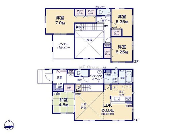 【4LDK】1号棟