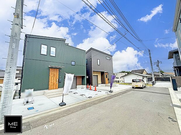 【前面道路含む現地写真】■新しい住まい、街の新しい風景