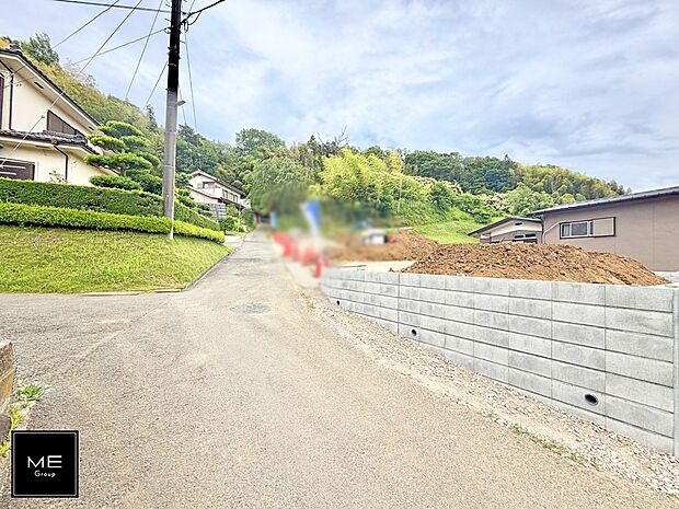 【前面道路含む現地写真】■新しい時代の息吹を感じる、心地よい環境