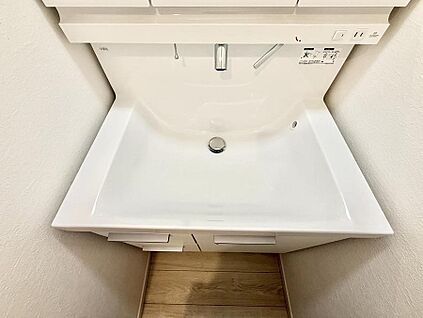 ハンドシャワー付洗面台