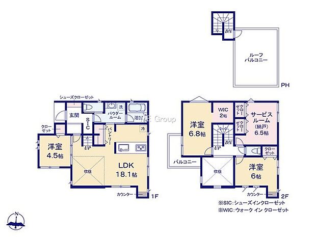 【3LDK+S】A号棟