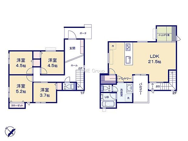 【4LDK】1号棟
