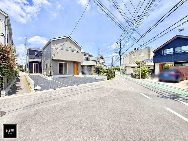 【前面道路含む現地写真】■新しい時代の息吹を感じる、心地よい環境