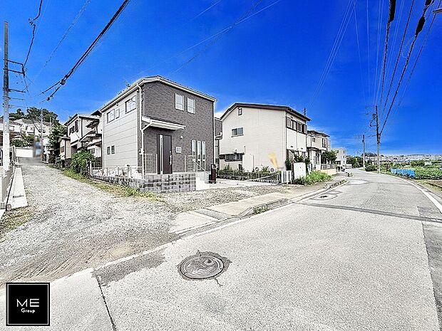 【前面道路含む現地写真】■新しい住まい、街の新しい風景