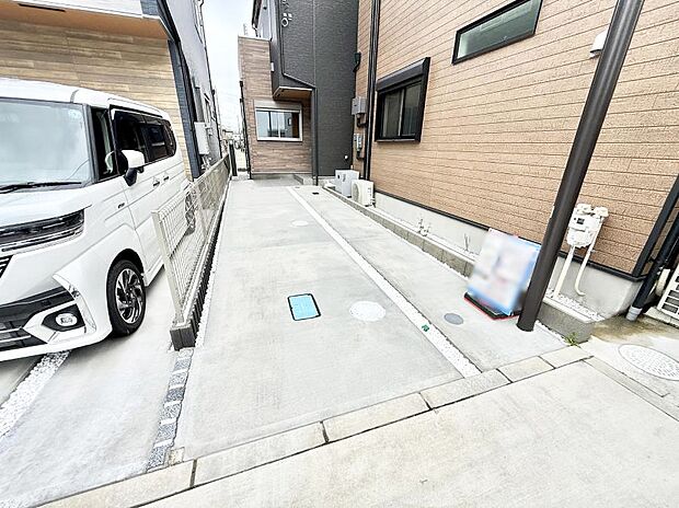 【駐車場】3号棟  ■自宅にカースペースがあると助かります