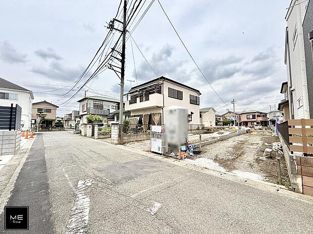 【前面道路含む現地写真】■新しい時代の息吹を感じる、心地よい環境