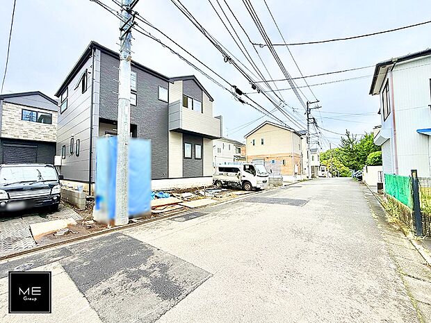 【前面道路含む現地写真】■新しい時代の息吹を感じる、心地よい環境