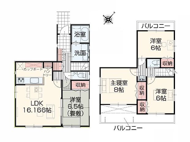 【4LDK】2号棟  