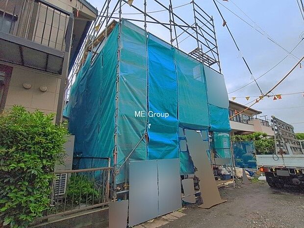 【現地外観写真】1号棟 ■新しい暮らしが始まる場所で、家族の絆を深める