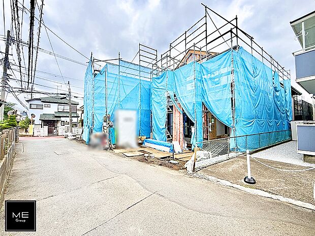 【前面道路含む現地写真】■新しい住まい、街の新しい風景