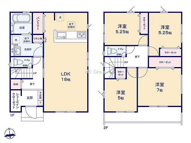 【4LDK】2号棟