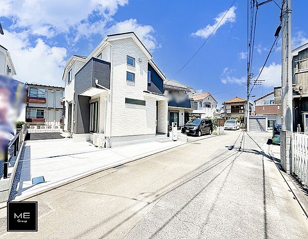 【前面道路含む現地写真】■新しい住まい、街の新しい風景