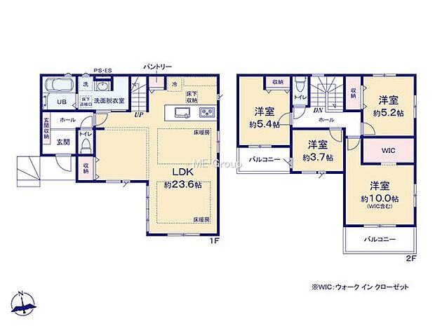 【4LDK】2号棟