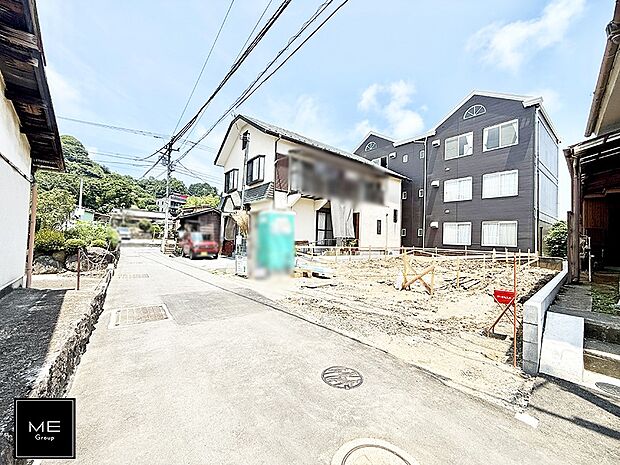 【前面道路含む現地写真】■新しい時代の息吹を感じる、心地よい環境