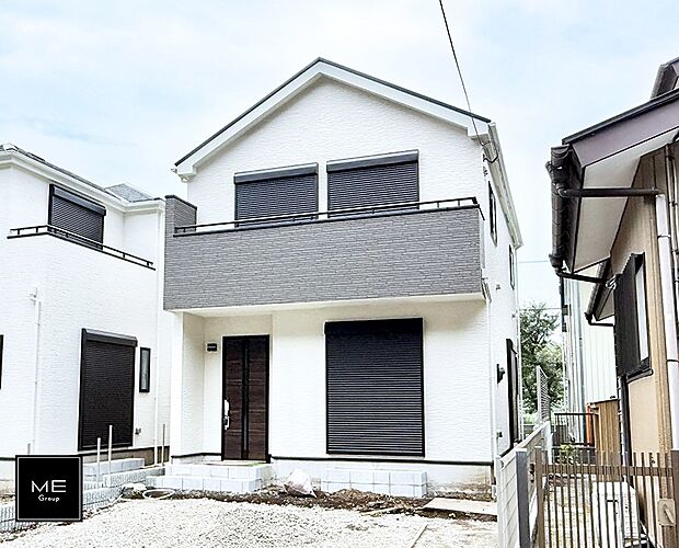 【現地外観写真】C号棟  ■家族みんなが笑顔で過ごせる、安心感のある住まい