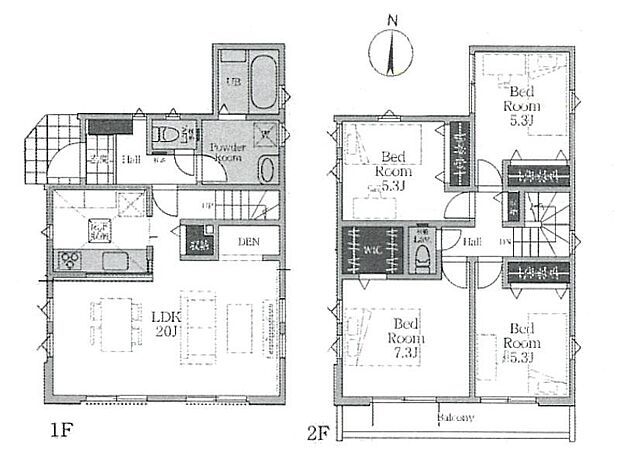 【4LDK】2号棟