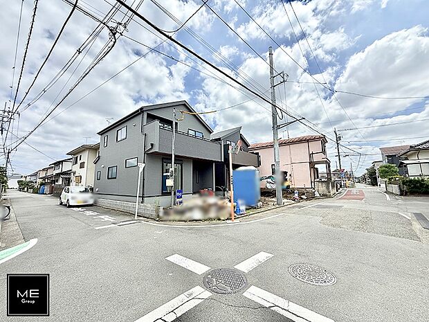 【前面道路含む現地写真】■新しい住まい、街の新しい風景