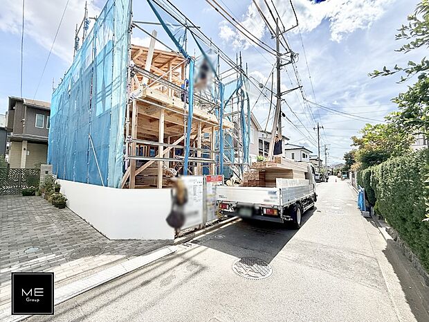 【前面道路含む現地写真】■新しい時代の息吹を感じる、心地よい環境
