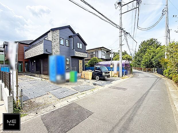 【前面道路含む現地写真】■家族とのお出かけが楽しくなる環境です