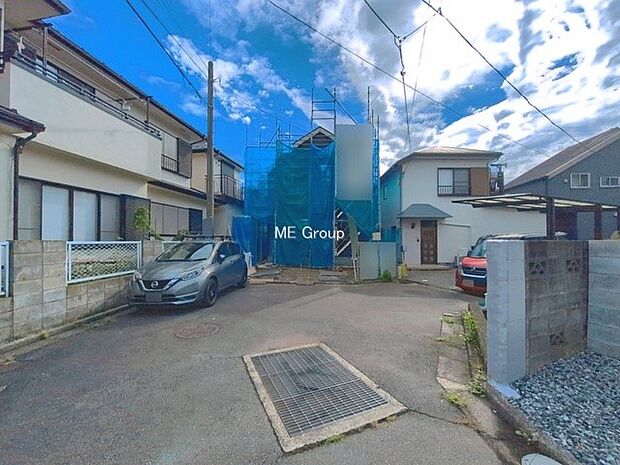 【前面道路含む現地写真】■新しい住まい、街の新しい風景