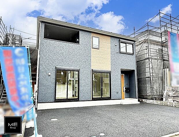 【現地外観写真】5号棟 ■新しい暮らしが始まる場所で、家族の絆を深める