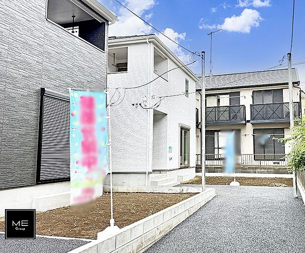 【現地外観写真】3号棟 ■暮らしを彩る充実した設備仕様が備わった住まい