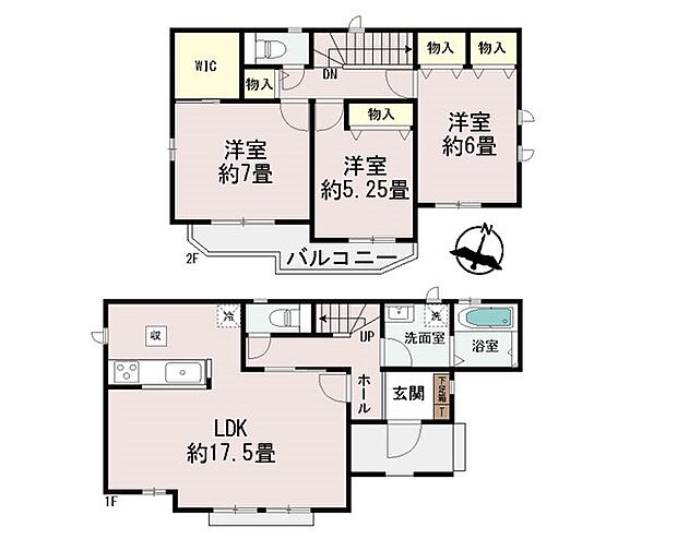 【3LDK】B号棟  