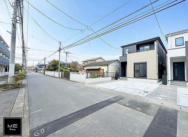 【前面道路含む現地写真】■新しい住まい、街の新しい風景