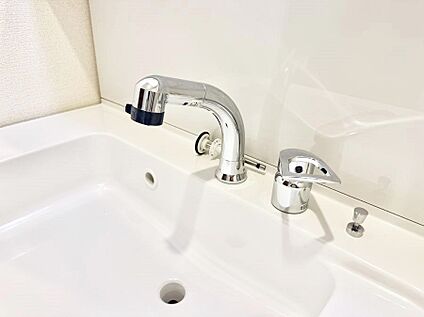 ハンドシャワー付洗面台