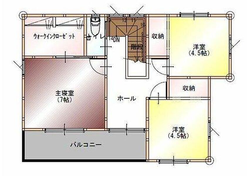 ２階完成予定図面です♪