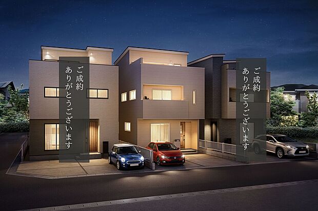 完成予想パース ■No.A&Cはご好評につき成約いたしました。
