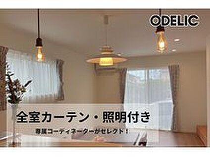 全室カーテン・照明プレゼント