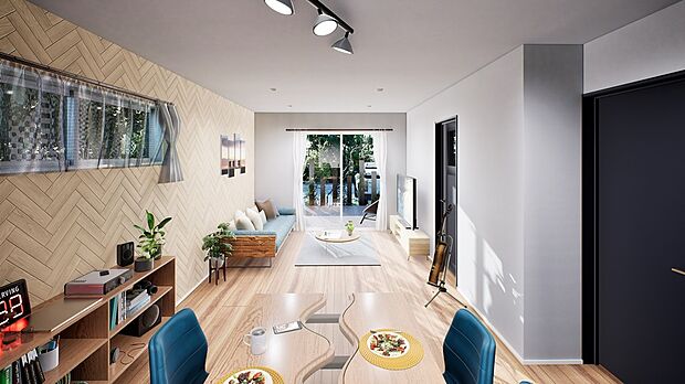 【建物プラン例（SL）】総額（土地＋建物＋外構）4490万円