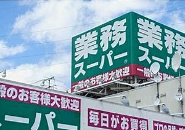 業務スーパー中園店（約1,000m）