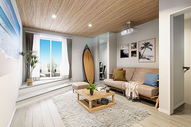 【建物プラン例（SL）】総額（土地＋建物＋外構）4450万円